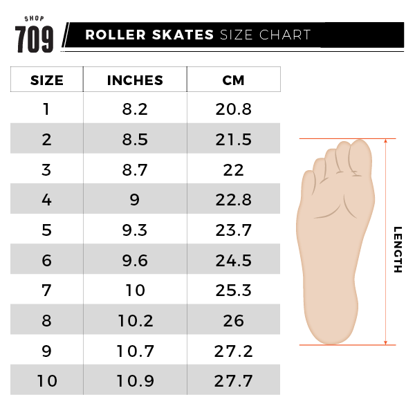 Fantastic Skates by Skate Gear with a classic boot, 95A 54x32mm polyurethane wheels and ABEC-6 bearings.