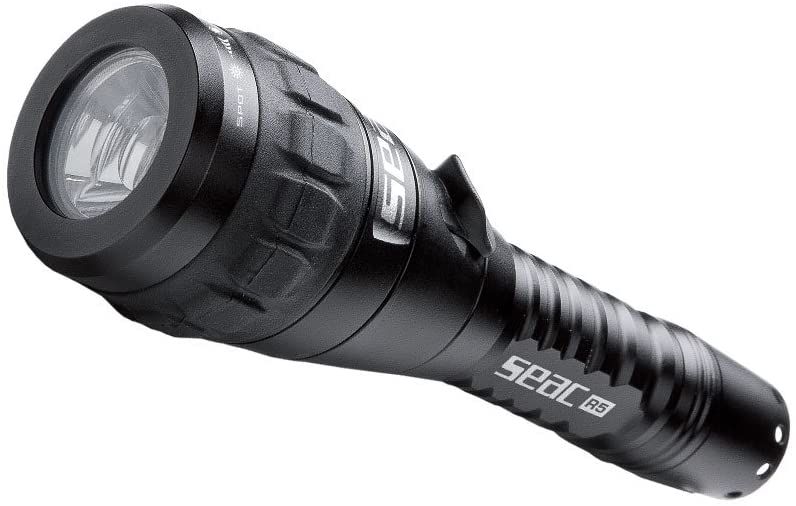 SEAC Sub R5 Scuba Diving Torch Light, Single LED, 500 Lumens, Micro-USB, Rechargeable