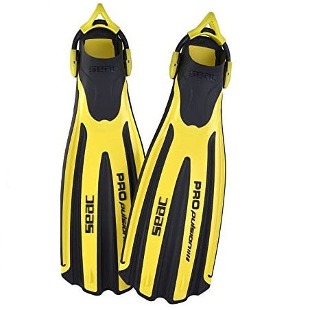 Seac Propulsion S - Open Heel Scuba Diving Fins with Sling Strap