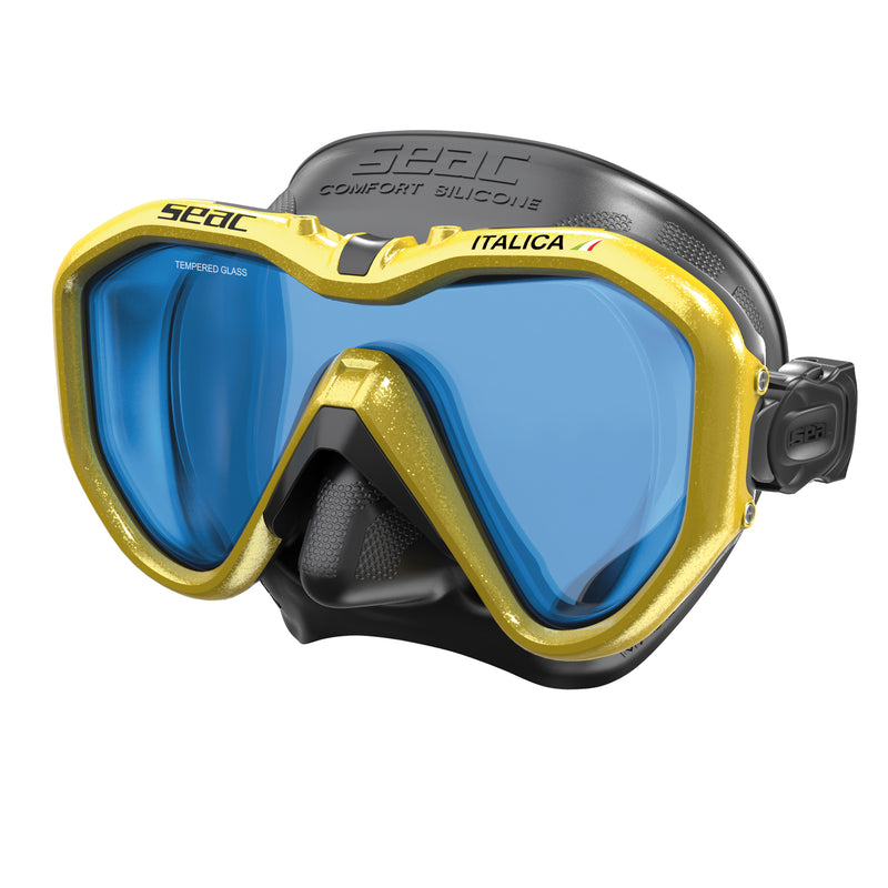 SEAC Italica Mirrored Lens Dive Mask