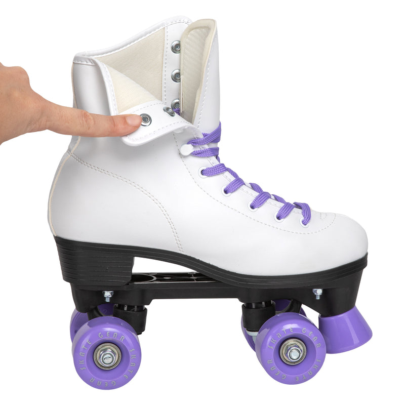 Fantastic Skates by Skate Gear with a classic boot, 95A 54x32mm polyurethane wheels and ABEC-6 bearings.
