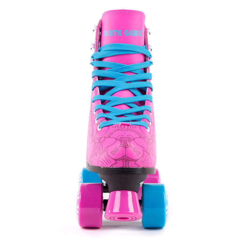 Skate Gear Graphic Roller Skates with LED wheels