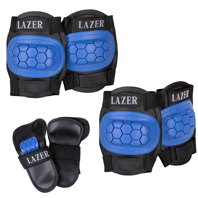LAZER 3-in-1 Protective Pad Set with Mesh Bag