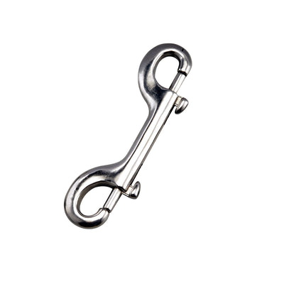 IST Dolphin Tech Stainless Steel Double End Spring Clip, 4 Inch (10cm)