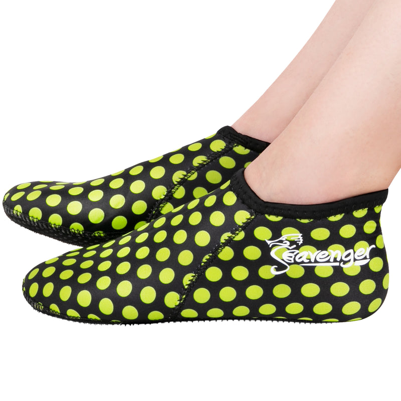 3mm polka dot neoprene socks