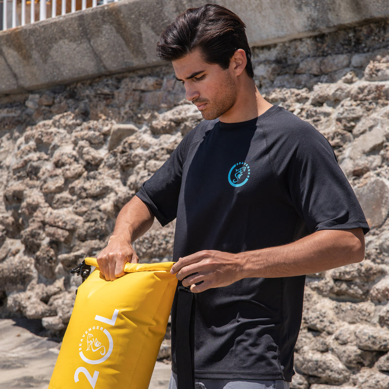 Trekker Unisex Rash Guard Short Sleeve