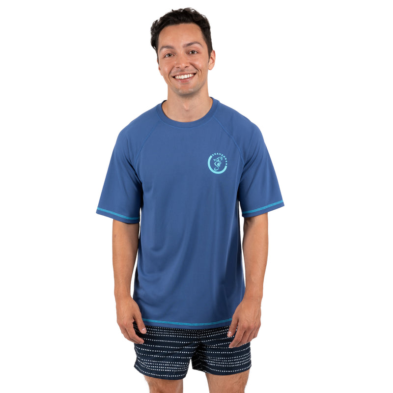 Trekker Unisex Rash Guard Short Sleeve