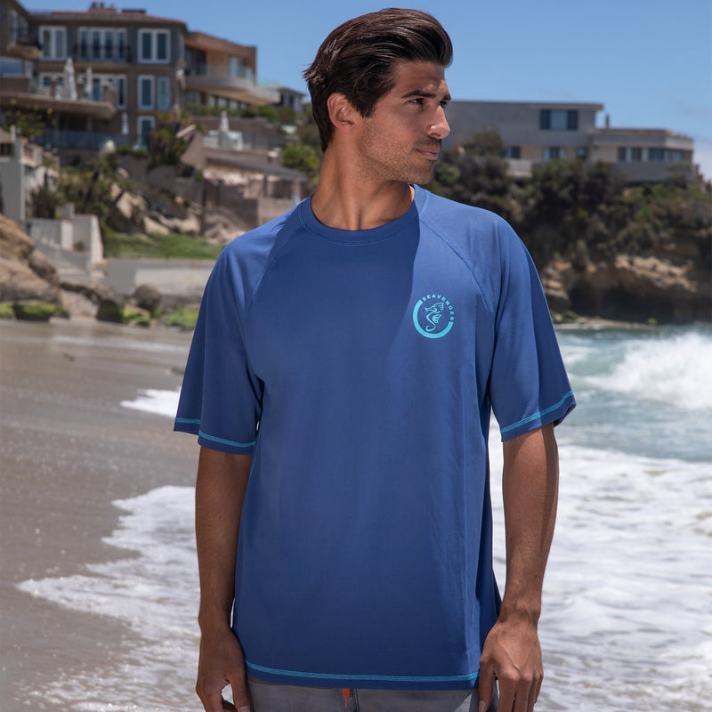 Trekker Unisex Rash Guard Short Sleeve