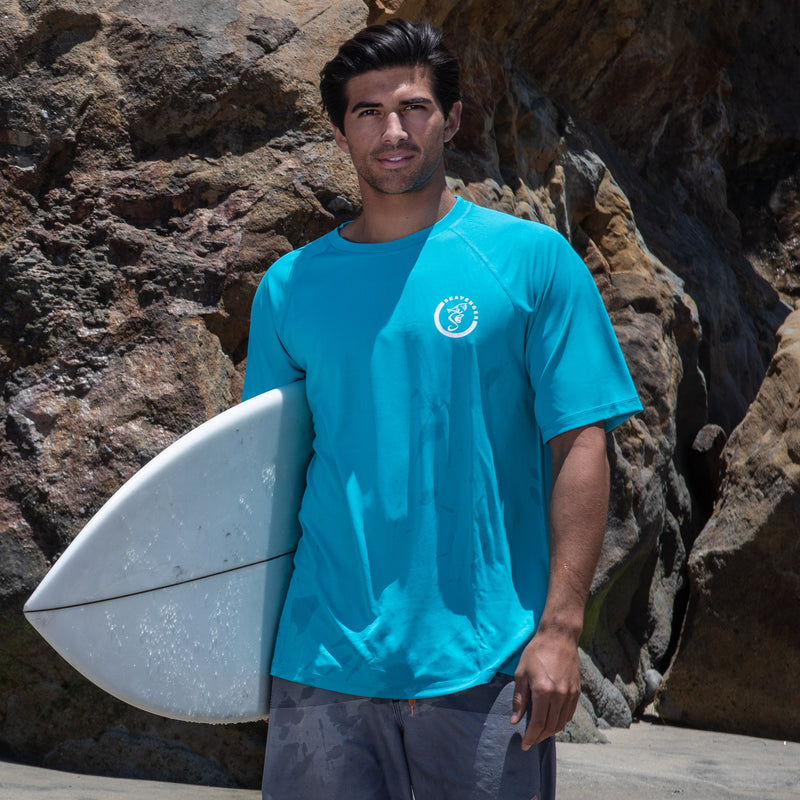 Trekker Unisex Rash Guard Short Sleeve