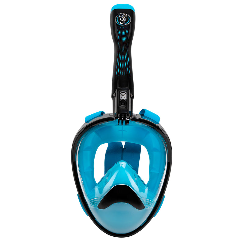 Seavenger Nautilus Blue Full Face Snorkel Mask 