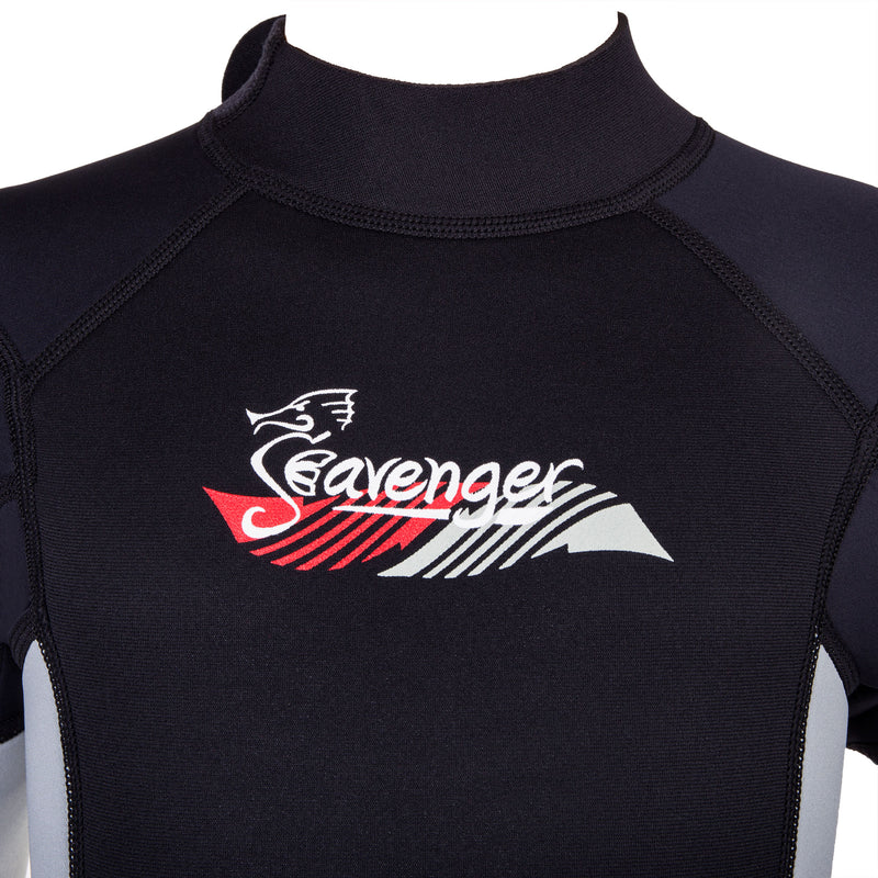 3mm red neoprene child wetsuit