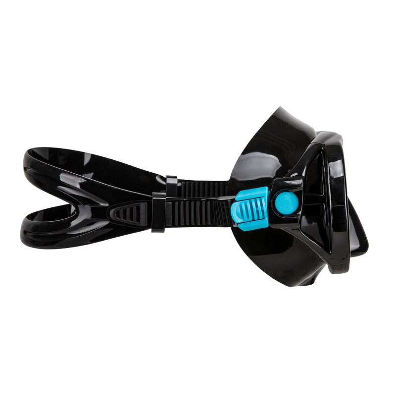 Seavenger Hanalei Snorkel and Anti-Fog Mask Set in Blue Gray