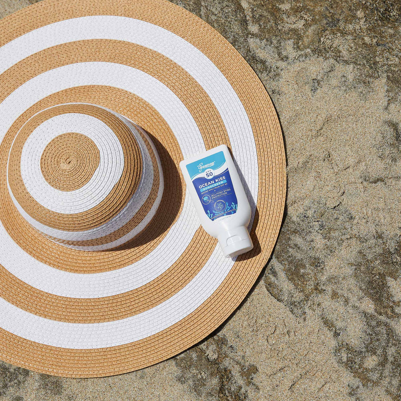 Seavenger Ocean Kiss Coral Reef Safe Sunscreen SPF 50 Anti-Jellyfish sting 4 fl oz bottle