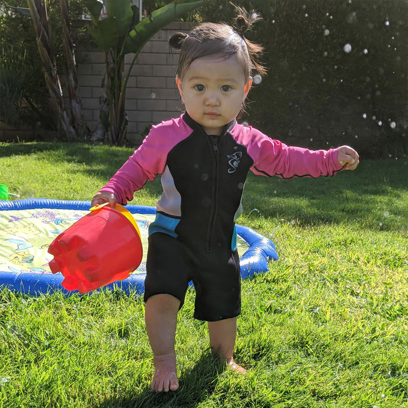 Seavenger Kids Cadet Long Sleeve Shorty Swimsuit