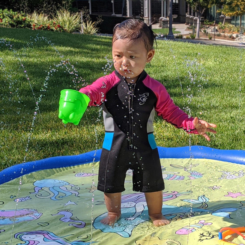Seavenger Kids Cadet Long Sleeve Shorty Swimsuit
