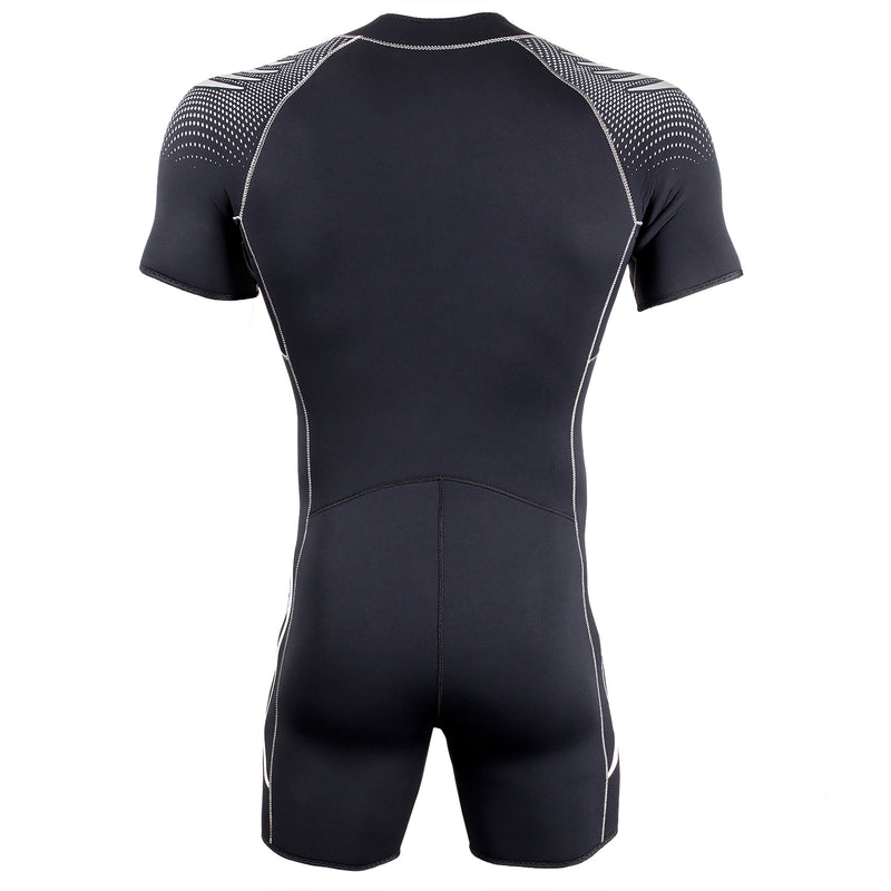 IST Women's 5mm Neoprene Front Zip Shorty with Super-Stretch Panels