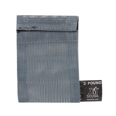 XS SCUBA Weight Pouch Bag with Recloseable Fastener