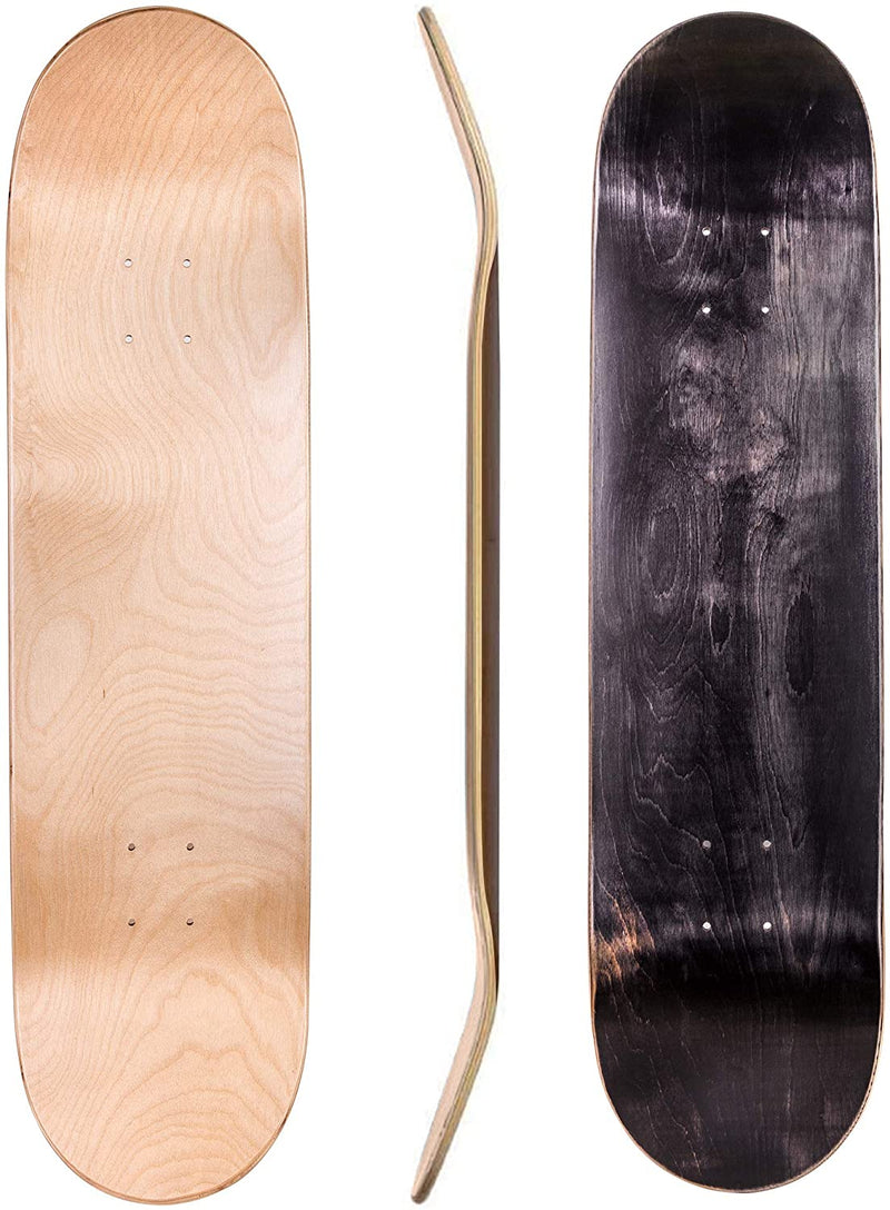 Blank Maple Skateboard Deck | 7.75", 8.0", 8.25", 8.50"