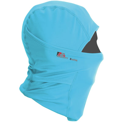 blue summer balaclava for cycling