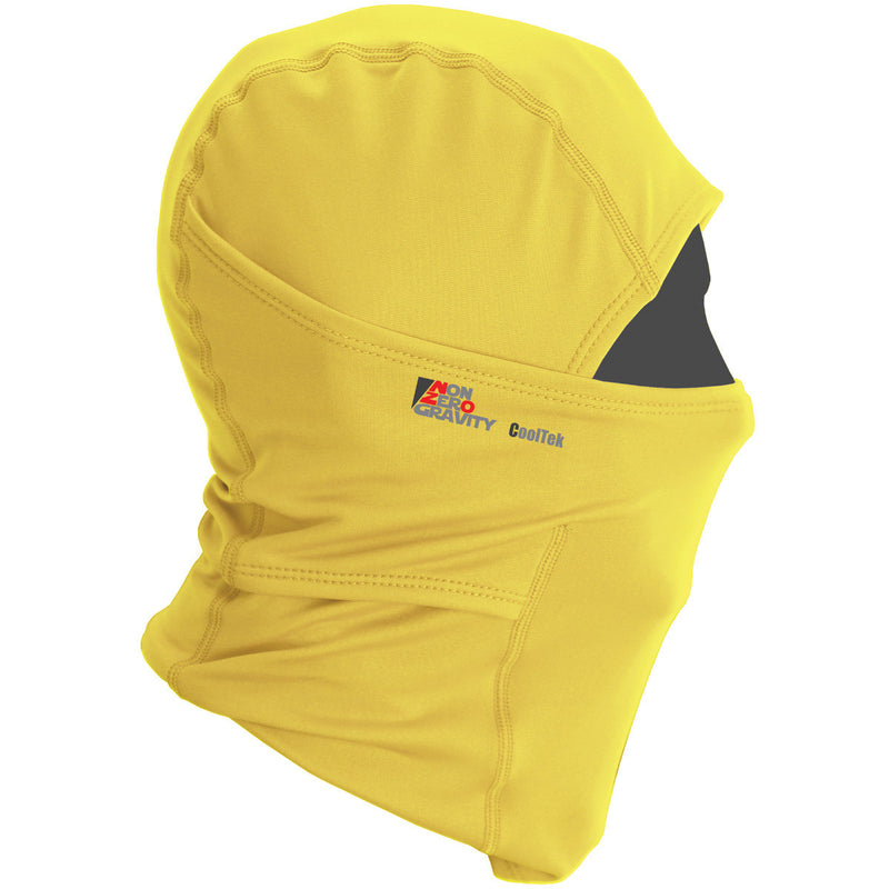 yellow summer balaclava for cycling