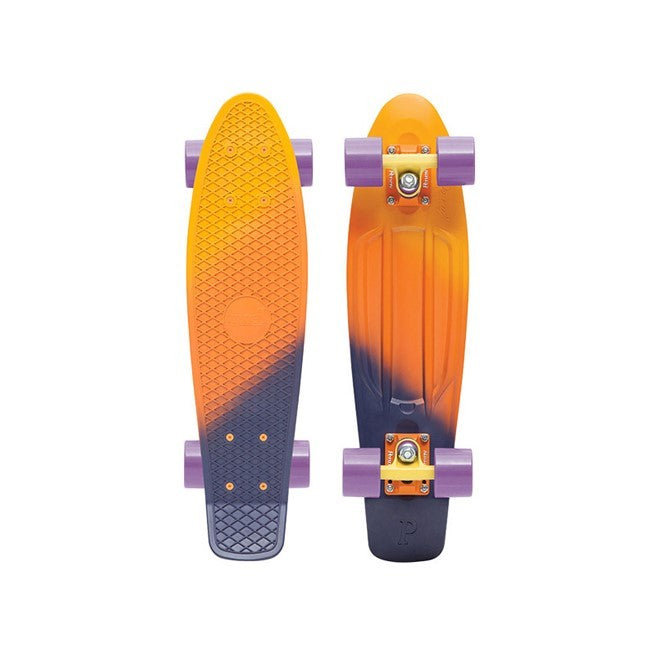 Penny 27 Inch Plastic Waffle Top Mini Cruiser: Dusk Fade
