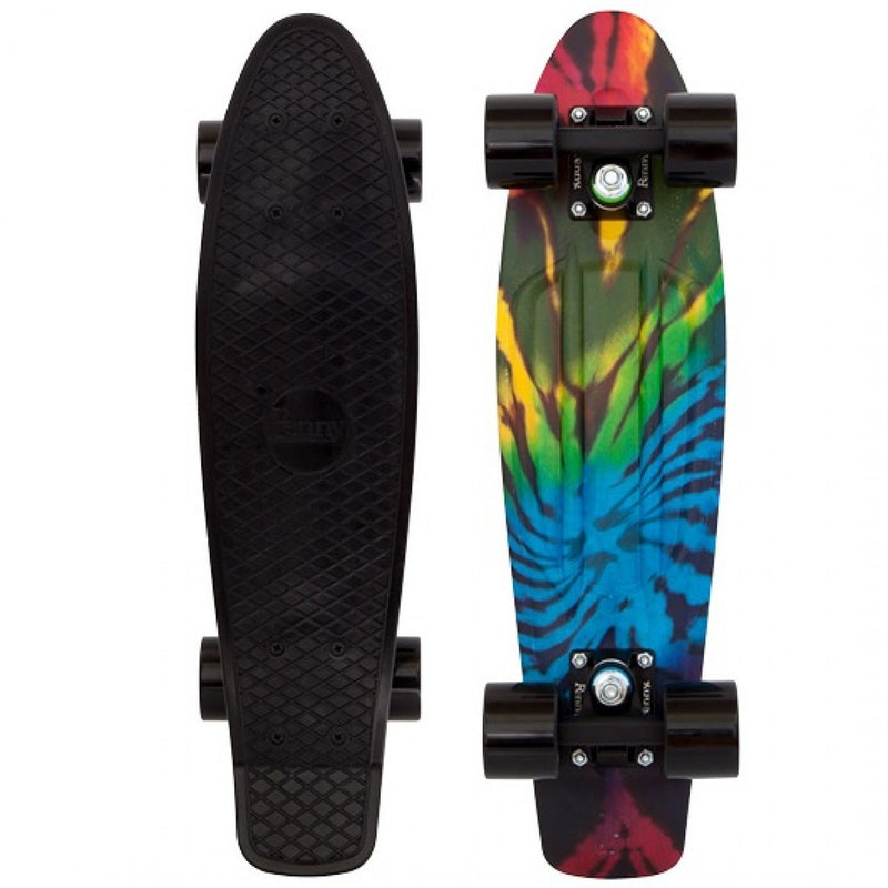 Penny 22 Inch Plastic Waffle Top Mini Cruiser: Dark Dye