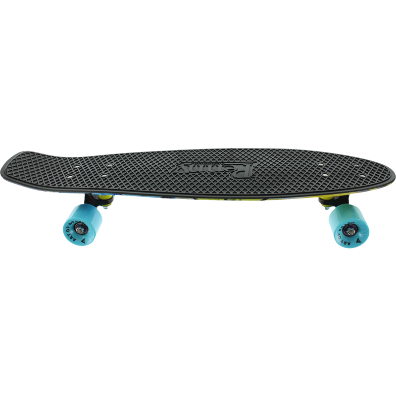 Penny 27 Inch Plastic Waffle Top Mini Cruiser: I Ride I Recycle