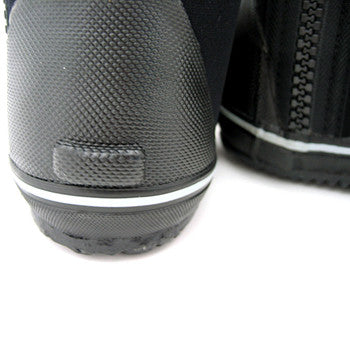 IST 6.5mm Titanium / Spandex Lined Diving Boots with Vulcanized Rubber Sole