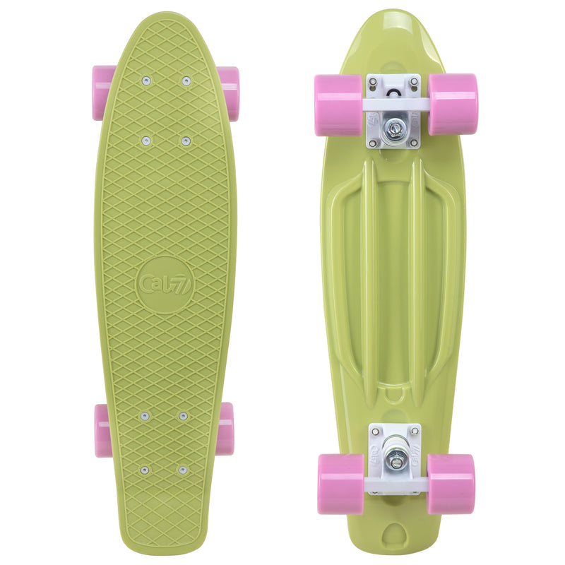 Cal 7 Lime 22” Mini Cruiser