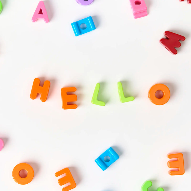 C7Skates Power Words A to Z Lace Block Set – Pre-Spelled Blocks for Skate & Shoe