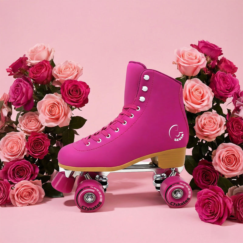C7skates Premium Viva Rose Roller Skates