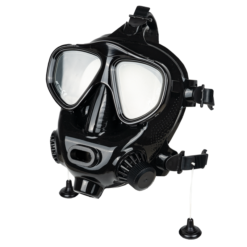 IST Anti-Fog Dive Face Scuba Diving Mask with Silicone Skirt & Quick-Release Straps