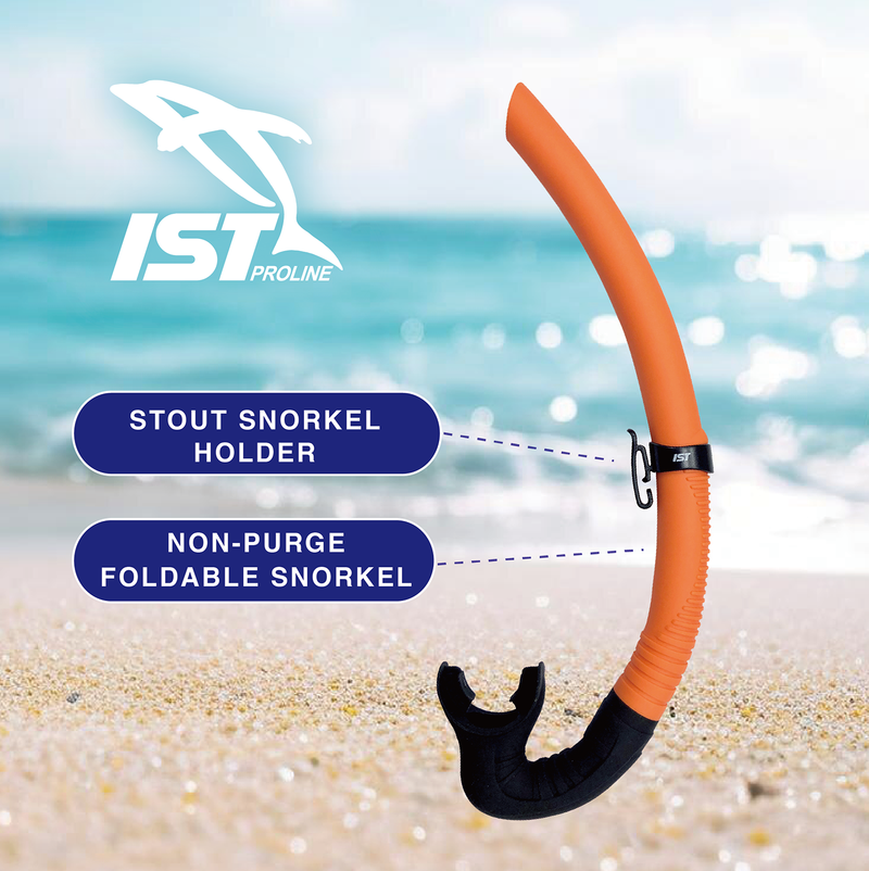 Non-Purge Foldable Snorkel Feature - Orange