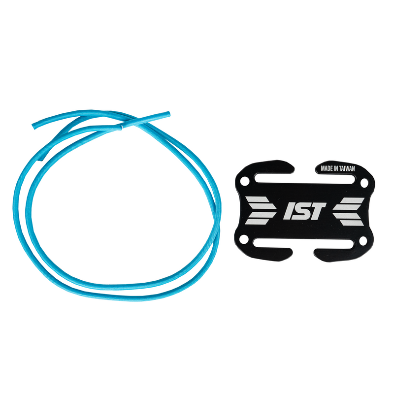 IST Multi-Functional Aluminum Diving Weight Plate with Bungee Straps