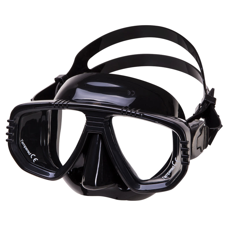 IST Corona Twin Lens Scuba Diving Snorkeling Mask with RX Lens Option