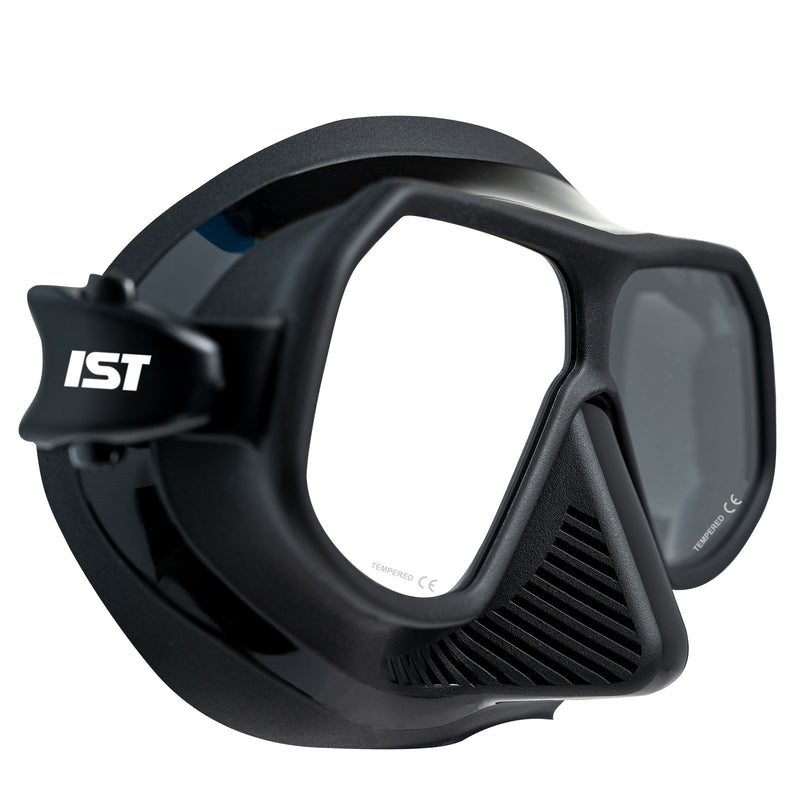 IST MP210 Sonic Dual-Window Diving Snorkeling Mask- Black