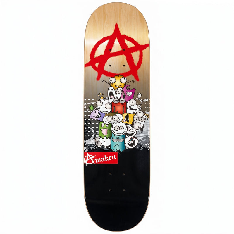 Awaken 8'' Complete Skateboard - Natural Emoji