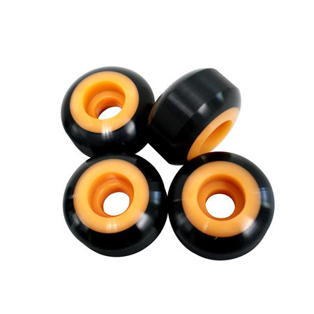 Cal 7 Black/Orange 2-TONE Skateboard Wheels | 52mm 99A