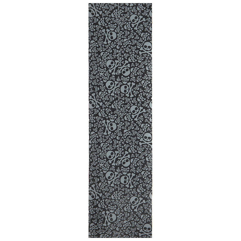 BLANK 9x33" Skateboard Grip Tape - Small Skull Graphic
