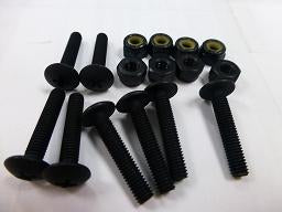 BLANK 1" Round Philip Head Hardware - All Black