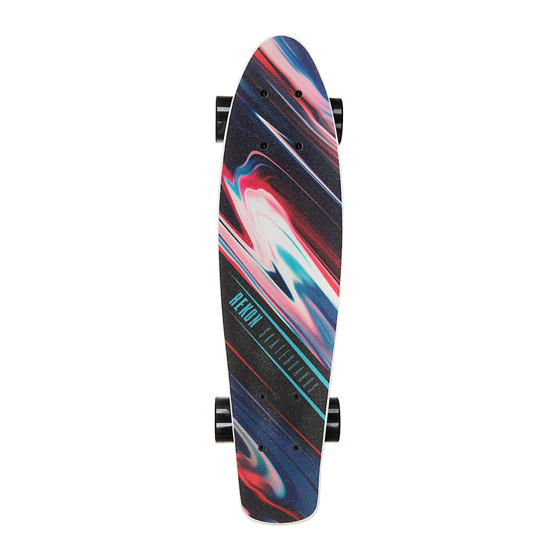 Rekon 22" Plastic Mini Cruiser Skateboard - Sunset Glow