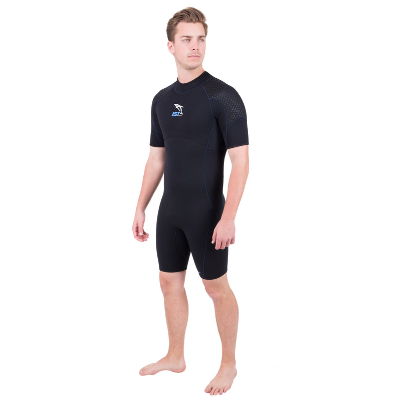 IST WS35 PURiGUARD 3mm Shorty with Super-Stretch Armpit Panels for Men