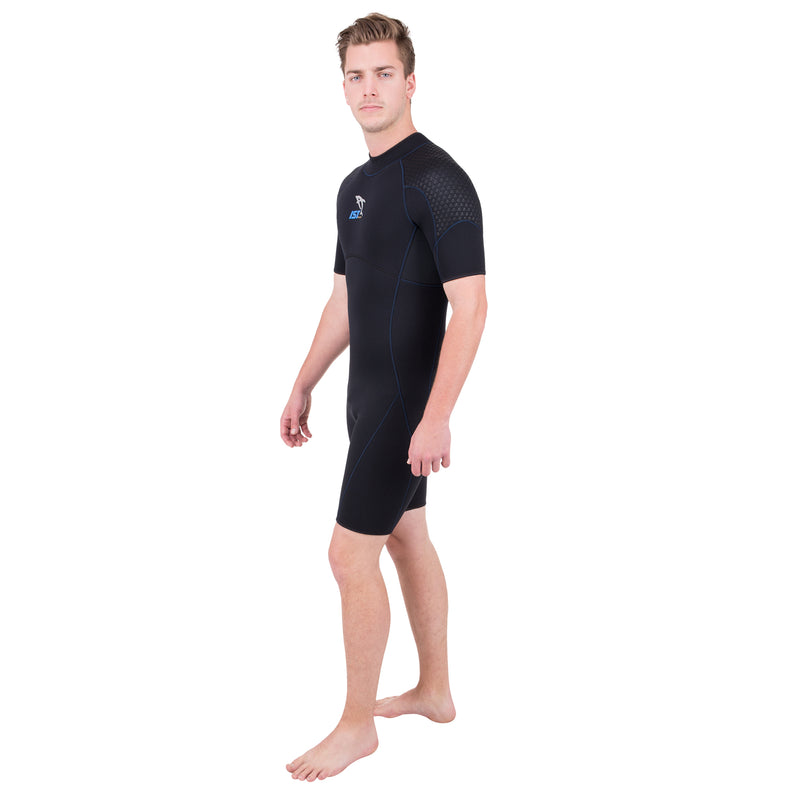 IST WS35 PURiGUARD 3mm Shorty with Super-Stretch Armpit Panels for Men