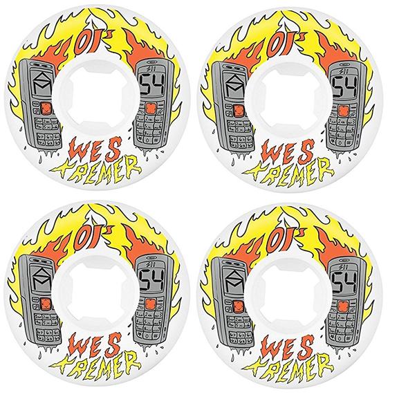 OJ 52mm Kremer Burners RIP Edge Skateboard Wheels 4 Pack