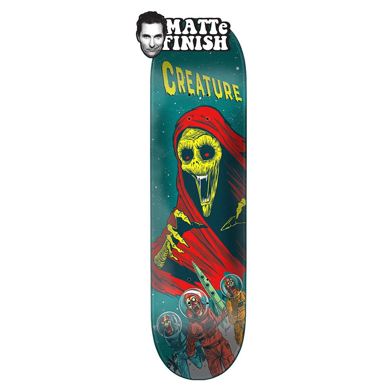 Creature Space Horrors MD 8.0in x 31.8in Skateboard Deck