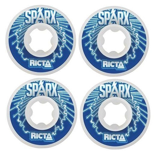 Ricta White Sparx Shockwaves Skateboard Wheels | 51mm