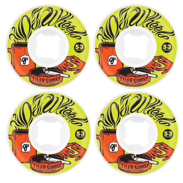 OJ Surrey EZ Edge Tea and Spliff Tea and Spliff Skateboard Wheels | 53mm 101A