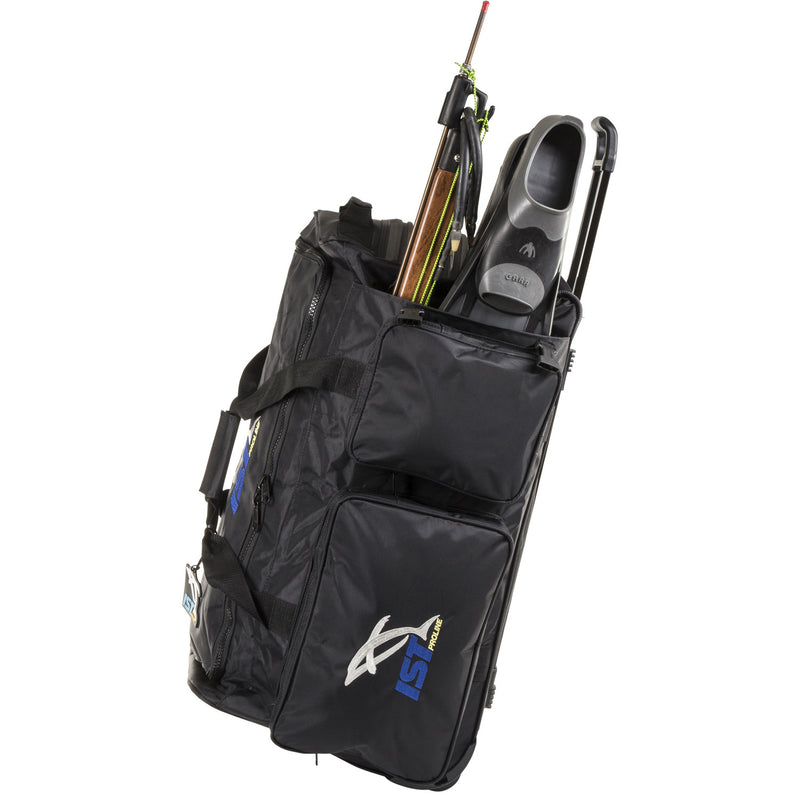 IST Heavy Duty Diver’s Roller Bag with Telescopic Handle and Fin Compartment