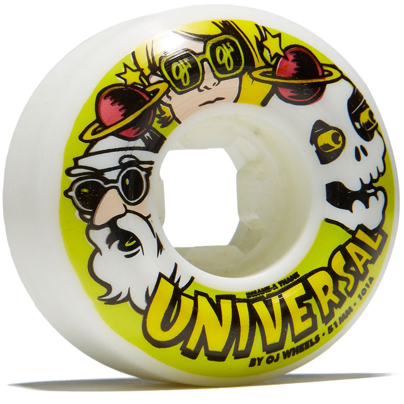 OJ Universal Insaneathane Skateboard Wheels | 51mm 101A