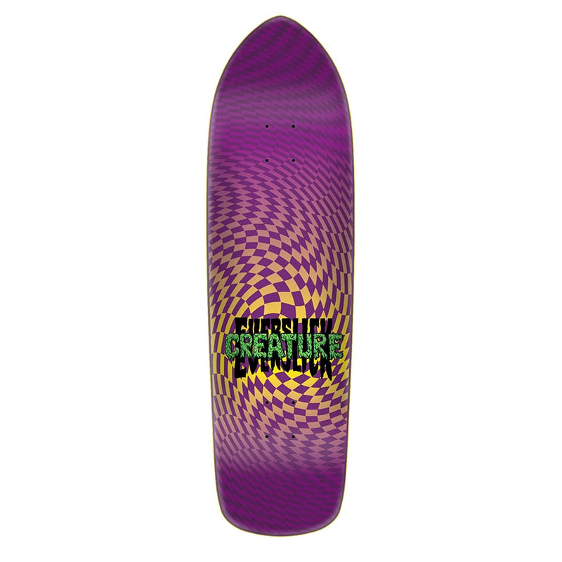 Creature Hellucinations II Everslick 8.5in x 32.25in Skateboard Deck